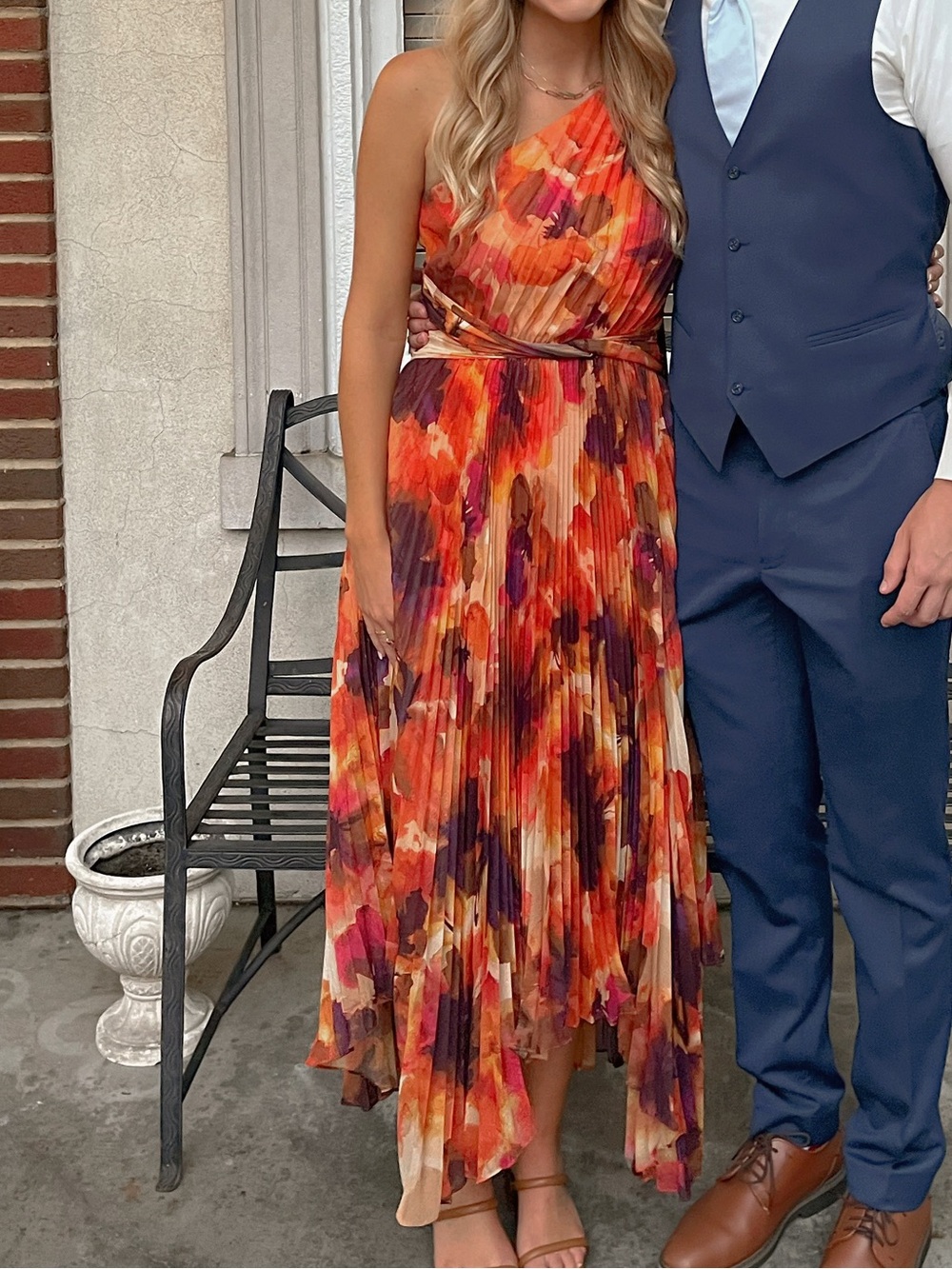 Midi, one-shoulder Alex Marie Dress